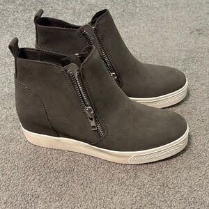 Steve Madden Gray Women's Ankle Boots